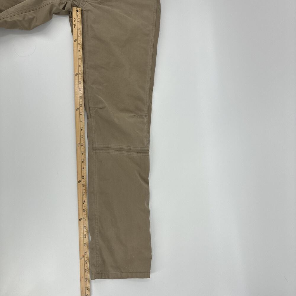 Kuhl Radikl Pants Men 32x36 Brown Stretch Outdoors Active Hike Camp (Fits 32x34) - Picture 14 of 16
